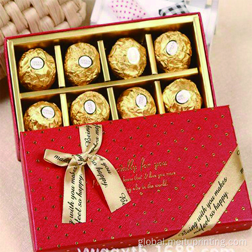 Holiday Gift Boxes Chocolate Candy Luxury Packaging Boxes Supplier